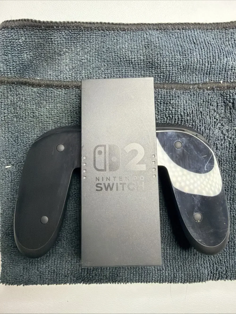 Official Nintendo Switch 2 Joy Con Comfort Playing Grip Controller Black BEE-009